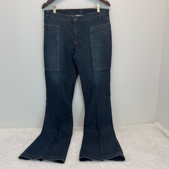 WEEKEND MAX MARA Denim  Wide-Leg Jeans size 10 - Picture 1 of 16